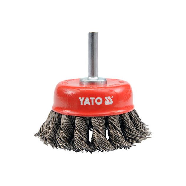Щетка крацовка 75 мм YATO (YT-4752), фото , изображение 2 | SNABZHENIE.com.ua Щетка крацовка 75 мм YATO (YT-4752), фото , изображение 2 | SNABZHENIE.com.ua