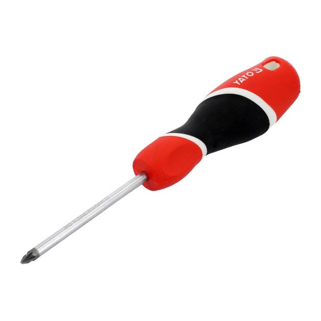 Отвертка Pozidriv PZ1, 75 мм YATO (YT-25940), фото , изображение 3 | SNABZHENIE.com.ua
