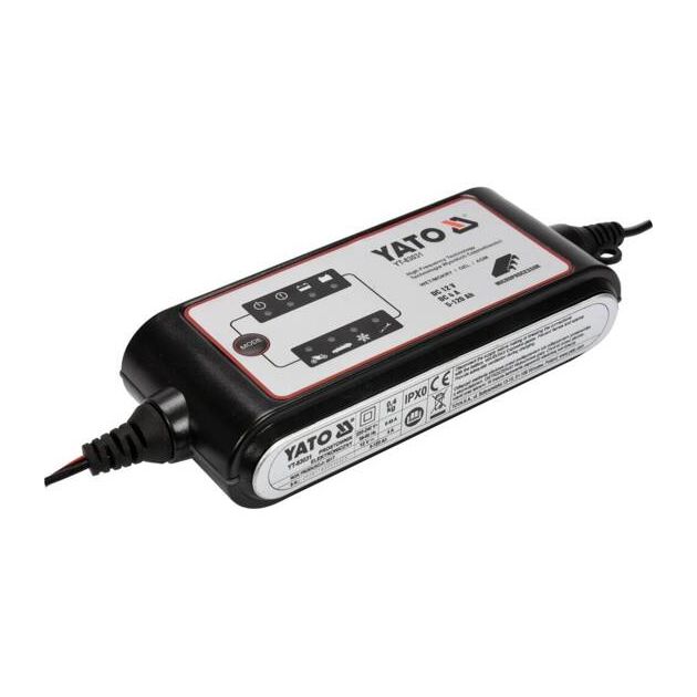 Преобразователь напряжения YATO 230 В AC в 12 В DC, 4 А, 5-120 А/ч, фото , изображение 3 | SNABZHENIE.com.ua