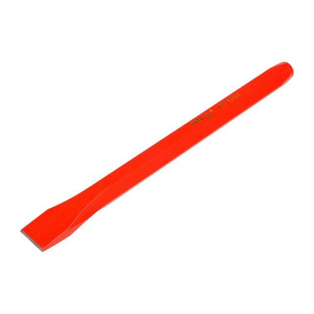 Зубило слесарное YATO, 250x17 мм, 6-гранный профиль, пруг-22 мм, фото , изображение 3 | SNABZHENIE.com.ua