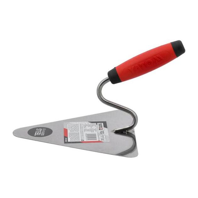 Мастерок треугольный нержавеющий YATO 200 х 190 мм (YT-5234), фото , изображение 3 | SNABZHENIE.com.ua Мастерок треугольный нержавеющий YATO 200 х 190 мм (YT-5234), фото , изображение 3 | SNABZHENIE.com.ua