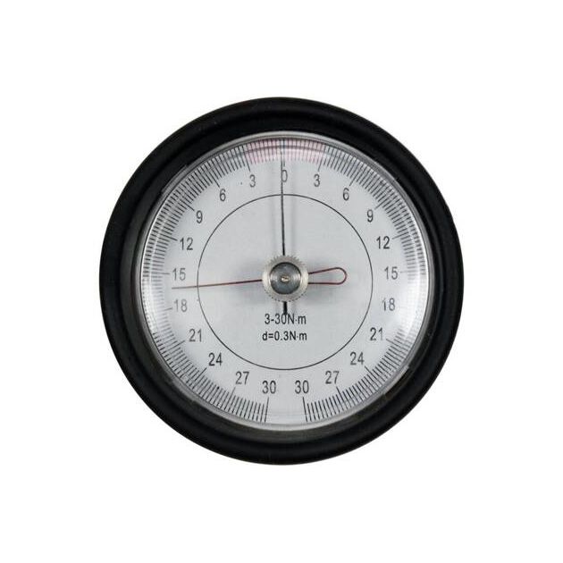 Динамометрический ключ YATO : квадрат 3/8, F= 3-30 Нм со стрелочной циферблатной шкалой, фото , изображение 2 | SNABZHENIE.com.ua