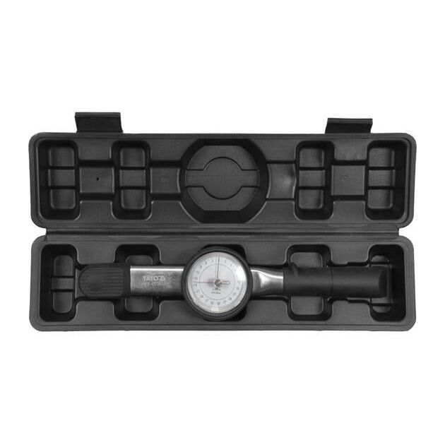 Динамометрический ключ YATO : квадрат 3/8, F= 3-30 Нм со стрелочной циферблатной шкалой, фото , изображение 3 | SNABZHENIE.com.ua