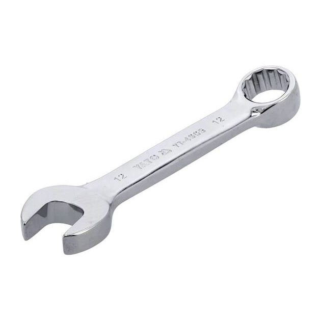 Ключ ріжково накидний YATO : CrV, М= 12 мм, L= 108 мм [10/120/240], фото , зображення 2 | SNABZHENIE.com.ua