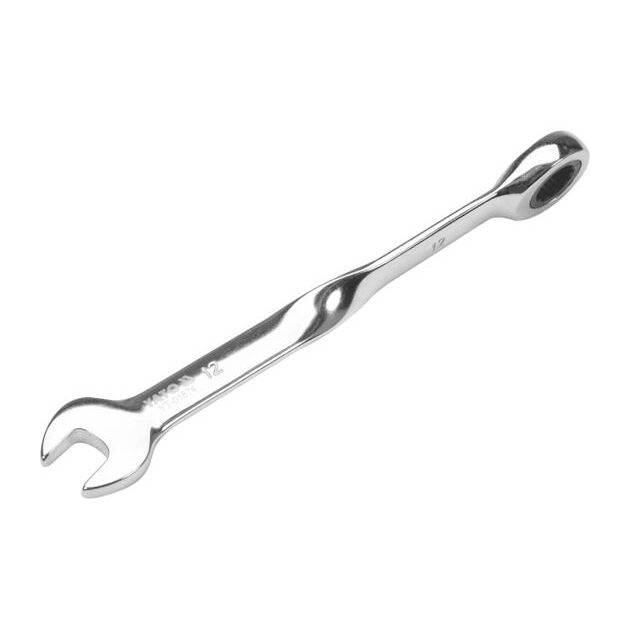 Ключ ріжково-накидний 12 x 177 мм, HRC 40-45, YATO, тріщатка, фото , изображение 2 | SNABZHENIE.com.ua
