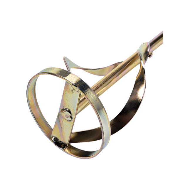 Міксер для будівельних сумішей оцинкований YATO: Ø=80 x 400мм, НЕХ, max 5-10 кг [30], фото , зображення 4 | SNABZHENIE.com.ua