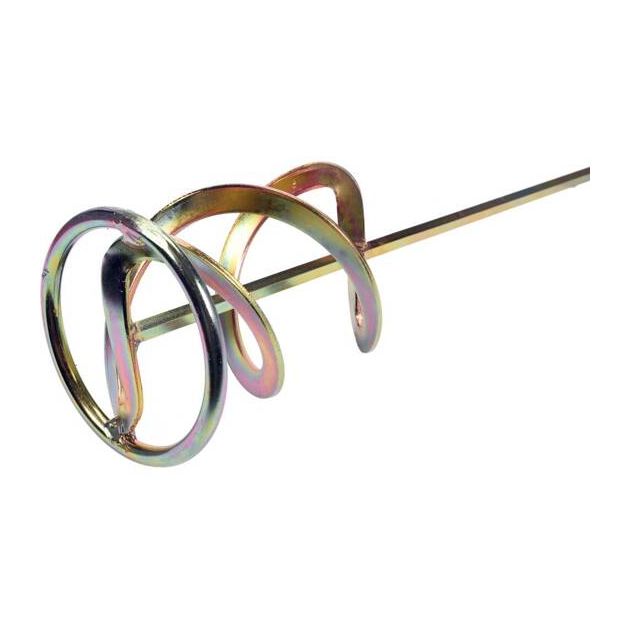 Міксер для будівельних сумішей оцинкований YATO: Ø=100 x 600 мм, НЕХ, макс 10-20 кг, фото , зображення 2 | SNABZHENIE.com.ua Міксер для будівельних сумішей оцинкований YATO: Ø=100 x 600 мм, НЕХ, макс 10-20 кг, фото , зображення 2 | SNABZHENIE.com.ua