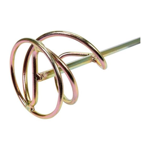 Міксер для будівельних сумішей оцинкований YATO: Ø=85 x 410 мм, НЕХ, max 4-9 кг, фото , зображення 2 | SNABZHENIE.com.ua Міксер для будівельних сумішей оцинкований YATO: Ø=85 x 410 мм, НЕХ, max 4-9 кг, фото , зображення 2 | SNABZHENIE.com.ua