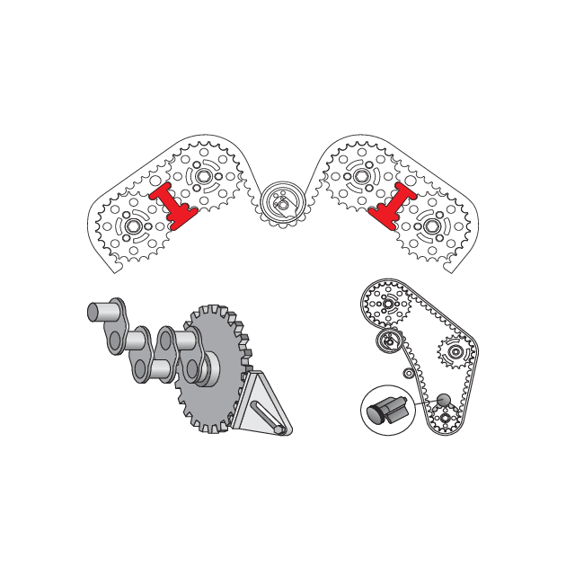 Набор блокировок для распределительных механизмов, 8 шт. YATO, фото , изображение 3 | SNABZHENIE.com.ua