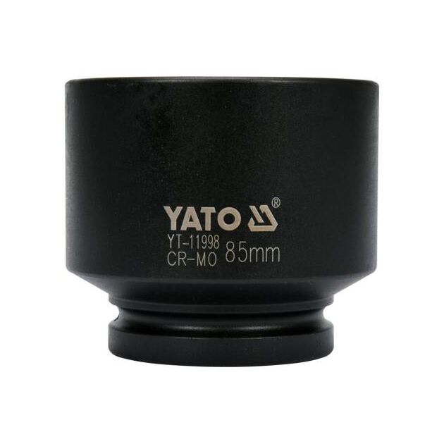 Головка торцевая ударная 12-гранная 1/2" 85 мм, 102 мм YATO, фото , изображение 3 | SNABZHENIE.com.ua Головка торцевая ударная 12-гранная 1/2" 85 мм, 102 мм YATO, фото , изображение 3 | SNABZHENIE.com.ua