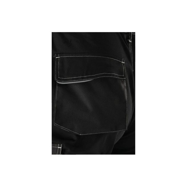 Рабочие брюки черные YATO, размер S, 9 карманов, 64% полиэстер., фото , изображение 12 | SNABZHENIE.com.ua