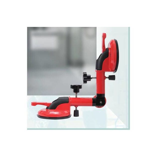 Присоска для склада YATO: 2 чашки Ø=118 мм, 50 кг, 300 мм, 90-270°, фото , изображение 9 | SNABZHENIE.com.ua