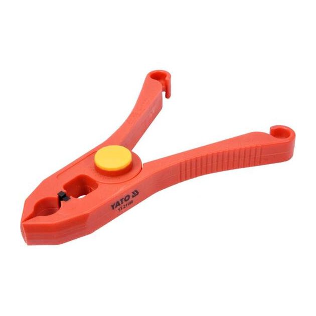 Струбцина прищепка диэлектрическая YATO 150 мм, до 1000 V, фото , изображение 3 | SNABZHENIE.com.ua