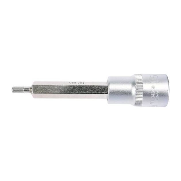 Головка торцевая Spline M5, 1/2", 100 мм YATO (YT-04350), фото , изображение 3 | SNABZHENIE.com.ua