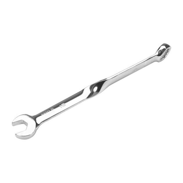 Ключ ріжково-накидний, кручений 90° YATO : М= 15 x 230 мм, Cr-V [40/120], фото , зображення 2 | SNABZHENIE.com.ua