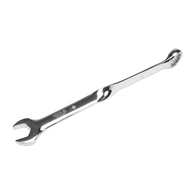 Ключ ріжково-накидний YATO, 18 мм, 245 мм, Cr-V, 90°, фото , изображение 2 | SNABZHENIE.com.ua