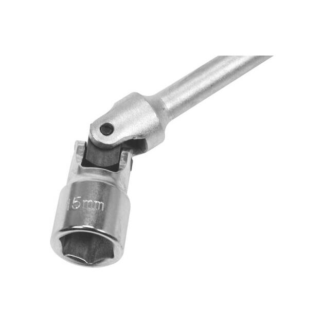 Ключ Т-подібний YATO з торцевою головкою М15 мм на кардані, фото , изображение 2 | SNABZHENIE.com.ua