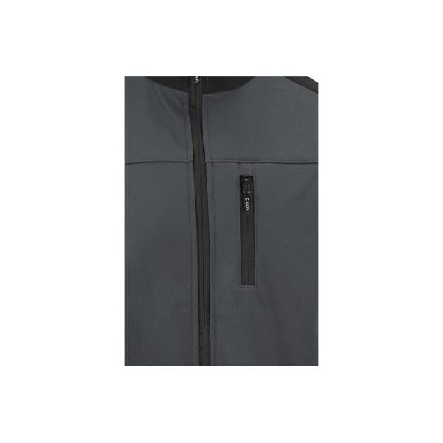 Куртка рабочая SOFTSHELL YATO, S, черно-серая, 3 кармана, фото , изображение 9 | SNABZHENIE.com.ua