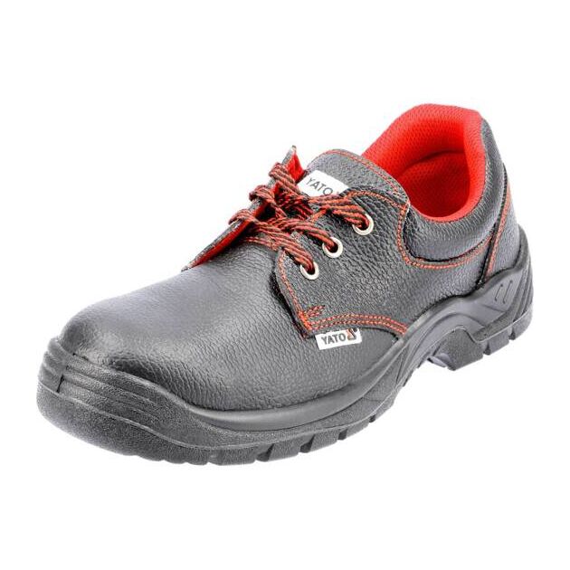 Туфлі робочі шкіряні з поліуретановою підошвою PUNO, розм. 40 YATO (YT-80522), фото , зображення 3 | SNABZHENIE.com.ua Туфлі робочі шкіряні з поліуретановою підошвою PUNO, розм. 40 YATO (YT-80522), фото , зображення 3 | SNABZHENIE.com.ua