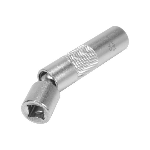 Головка торцева 12-гранна для свічок YATO М14, кардан, квад 3/8, 98 мм, фото , изображение 5 | SNABZHENIE.com.ua