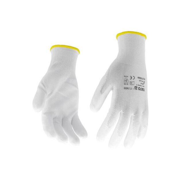 Перчатки YATO NYLON, размер 10 (YT-7470), фото , изображение 3 | SNABZHENIE.com.ua