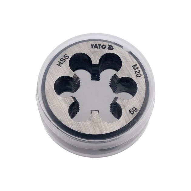 Плашка YATO М20 х 2.5 мм, HSS М2 (YT-2973), фото , изображение 2 | SNABZHENIE.com.ua