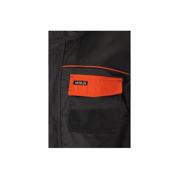 Рабочая куртка YATO XXXL, 65% полиэстер, 35% хлопок (YT-80905), фото , изображение 11 | SNABZHENIE.com.ua