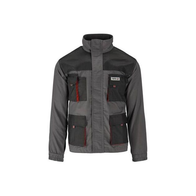 Куртка рабочая легкая DAN M, 65% полиэстер, 35% хлопок YATO, фото , изображение 5 | SNABZHENIE.com.ua