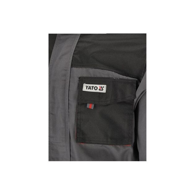 Куртка рабочая легкая DAN M, 65% полиэстер, 35% хлопок YATO, фото , изображение 9 | SNABZHENIE.com.ua