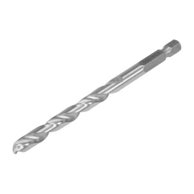 Сверло по металлу YATO 6.5 мм, HEX-1/4, длина 101/63 мм, фото , изображение 3 | SNABZHENIE.com.ua