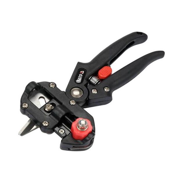 Сікатор YATO для щеплення з 2 функціями і 3 видами лез в футлярі, фото , изображение 7 | SNABZHENIE.com.ua