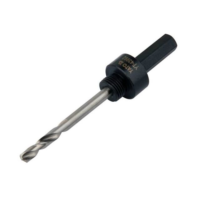 Держатель YATO зі сверлом 6 мм HEX10 для сверл коронок 1/2 (YT-43992), фото , зображення 3 | SNABZHENIE.com.ua