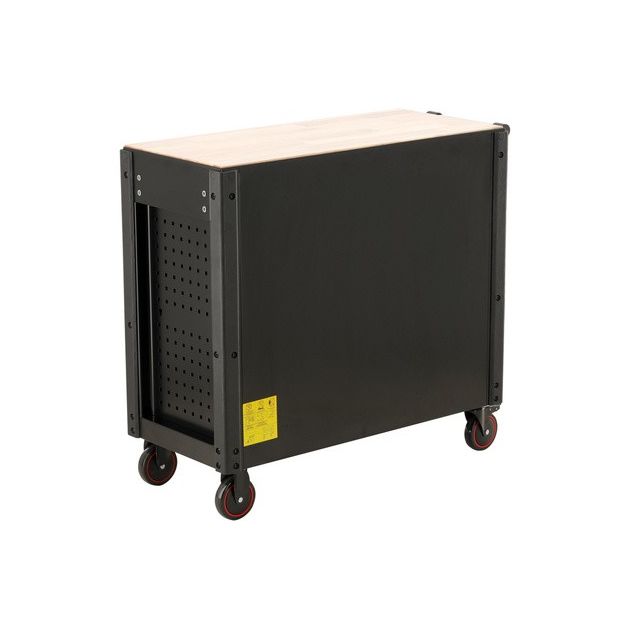 Шафа-візок для інструментів YATO, 12 шуфлядів, 4 колеса, 113x100x48 см, фото , изображение 6 | SNABZHENIE.com.ua