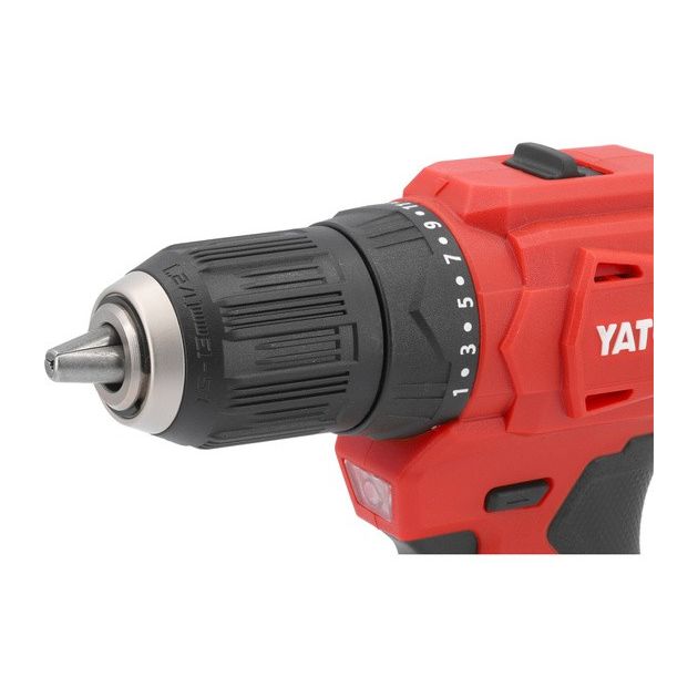 Шуруповерт-дрель аккумуляторный YATO 18V, 13 мм (без аккумулятора), фото , изображение 3 | SNABZHENIE.com.ua Шуруповерт-дрель аккумуляторный YATO 18V, 13 мм (без аккумулятора), фото , изображение 3 | SNABZHENIE.com.ua