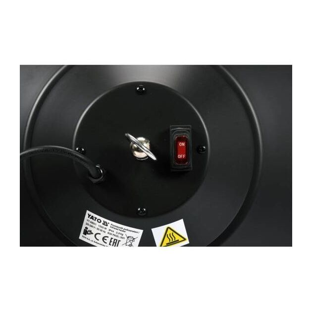 Інфрачервоний обігрівач, підвісний до стелі YATO, електрична мережа - 230В, 1500Вт, діапазон - 12-18м, з пультом., фото , зображення 7 | SNABZHENIE.com.ua Інфрачервоний обігрівач, підвісний до стелі YATO, електрична мережа - 230В, 1500Вт, діапазон - 12-18м, з пультом., фото , зображення 7 | SNABZHENIE.com.ua