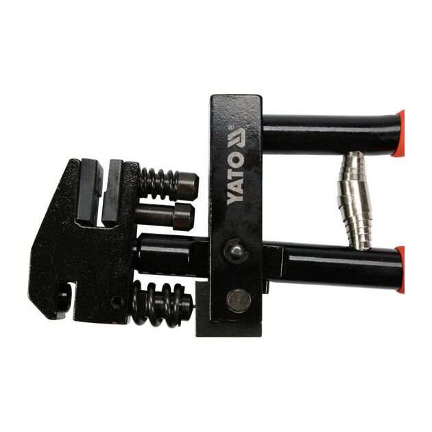 Дырокол-кромкогиб ручной YATO для жести до 1,5 мм (внутр. 5 мм), фото , изображение 5 | SNABZHENIE.com.ua
