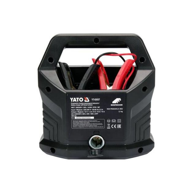 Зарядное устройство с LCD-дисплеем 230В для аккумуляторов 12V, 2-15А, фото , изображение 9 | SNABZHENIE.com.ua