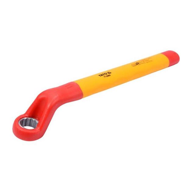 Ключ накидной YATO, изгиб, М11 мм, изолированный VDE до 1000В, фото , изображение 3 | SNABZHENIE.com.ua