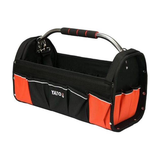 Сумка для інструмента 22, 11 кишень, поліестер YATO (YT-74373), фото , зображення 3 | SNABZHENIE.com.ua