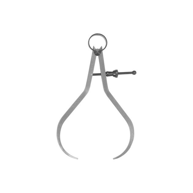 Кронциркуль YATO 150 мм с винтовым фиксатором и пружиной, фото , изображение 2 | SNABZHENIE.com.ua