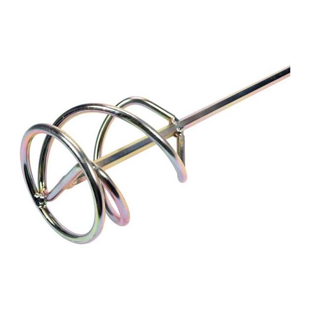 Міксер для будівельних сумішей оцинкований YATO: Ø=100 x 600мм, НЕХ, max 6-16 кг, фото , зображення 2 | SNABZHENIE.com.ua Міксер для будівельних сумішей оцинкований YATO: Ø=100 x 600мм, НЕХ, max 6-16 кг, фото , зображення 2 | SNABZHENIE.com.ua