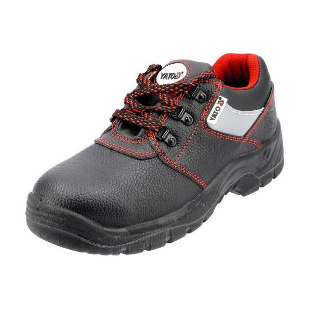 Рабочие кожаные туфли с полиуретановой подошвой, модель PIURA, 46 размер., фото , изображение 2 | SNABZHENIE.com.ua