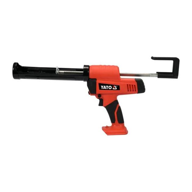 Пістолет для клеїв та герметиків акумуляторний YATO Li-Ion 18В, для тюбиків l = 225 мм, 0.5-8 мм/с (БЕЗ акумулятора), фото , зображення 2 | SNABZHENIE.com.ua