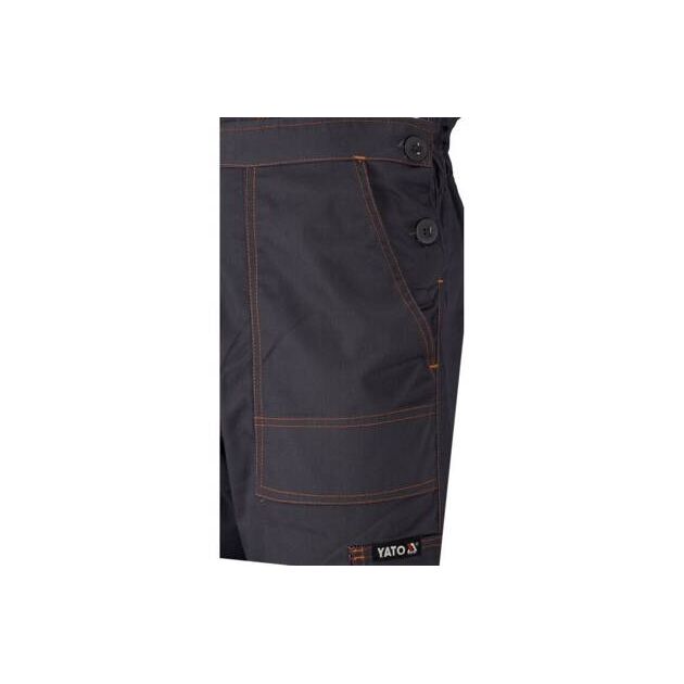 Полукомбинезон рабочий YATO XXL, 65% полиэстер, 35% хлопок, фото , изображение 11 | SNABZHENIE.com.ua Полукомбинезон рабочий YATO XXL, 65% полиэстер, 35% хлопок, фото , изображение 11 | SNABZHENIE.com.ua