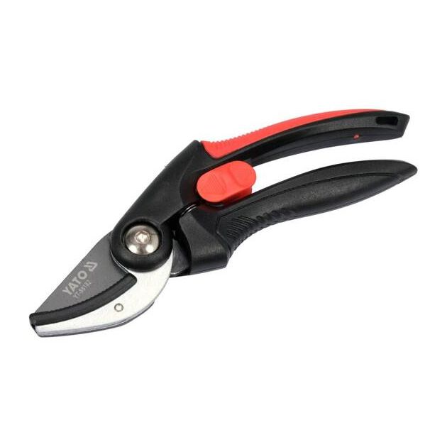 Сікатор YATO з округленими лезами, до гілок Ø=20 мм, L=208 мм, фото , изображение 5 | SNABZHENIE.com.ua