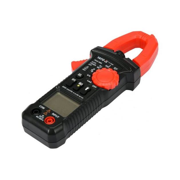 Мультиметр-клещи YATO с LCD-дисплеем и чехлом (YT-73092), фото , изображение 3 | SNABZHENIE.com.ua Мультиметр-клещи YATO с LCD-дисплеем и чехлом (YT-73092), фото , изображение 3 | SNABZHENIE.com.ua