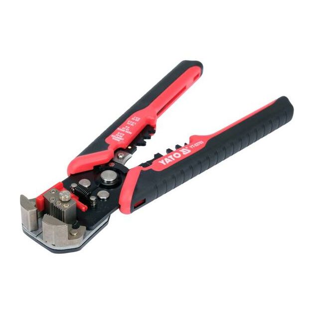 Знімач ізоляції провідників YATO 0,2-6 мм², L=225 мм, змінні леза, фото , изображение 3 | SNABZHENIE.com.ua