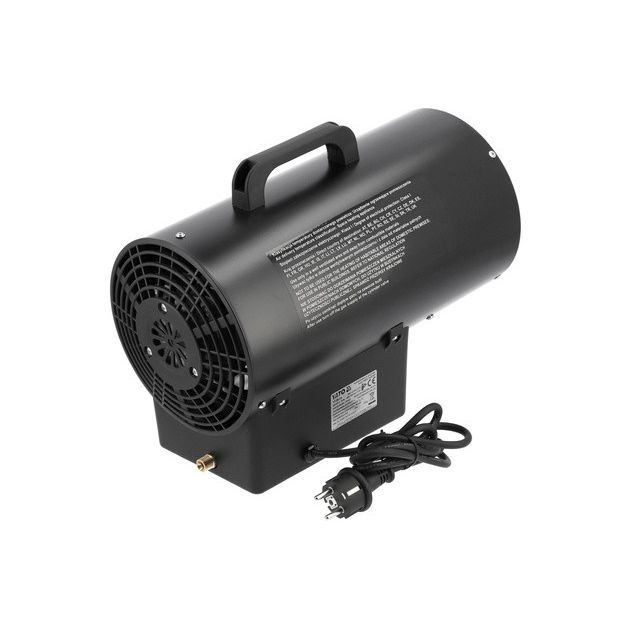 Нагрівач газовий YATO : 15 кВт, 230В, 25 Вт. з вентилятором, прод. 320 м³/год, фото , зображення 2 | SNABZHENIE.com.ua