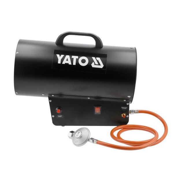 Газовый нагреватель YATO 30 кВт, 230В, 70 Вт с вентилятором, 650 м³/ч, фото , изображение 4 | SNABZHENIE.com.ua