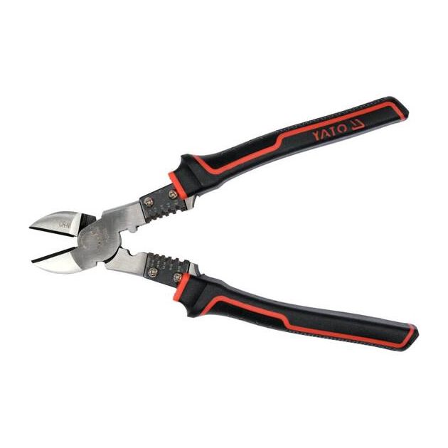 Комбинированные кусачки YATO изолированные с зачищением кабелей, 205 мм, фото , изображение 3 | SNABZHENIE.com.ua
